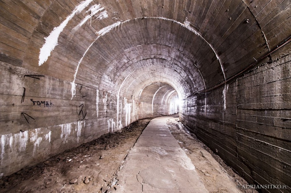 Podziemne tunele Zamku Książ.